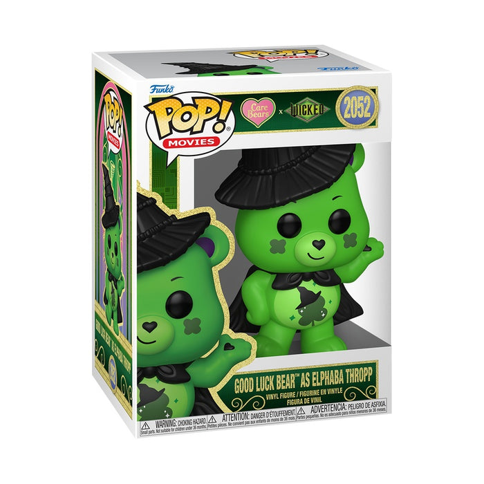 Funko Pop Movies: Wicked X Care Bears - Elphaba Good Luck Bear