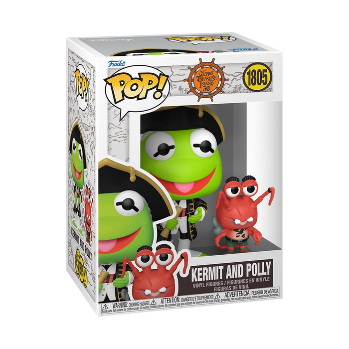 Funko Pop & Buddy: Muppets Treasure Island - Rene con Polly