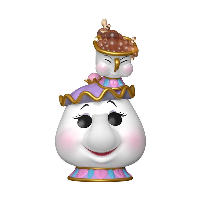 Funko Pop Disney: La Bella y La Bestia - Señora Potts con Chip