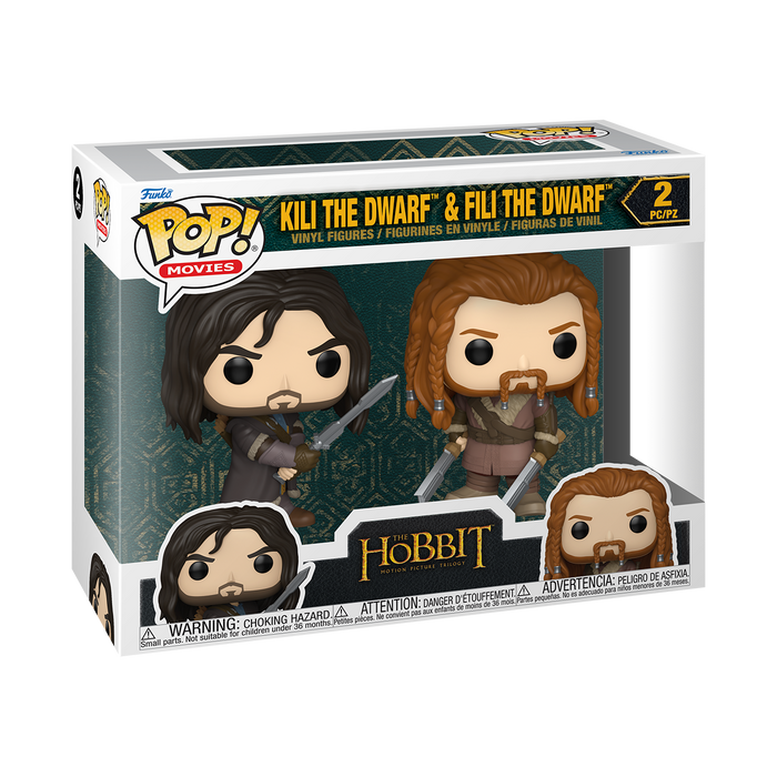 Funko Pop Movies: The Hobbit - Kili & Fili 2 Pack