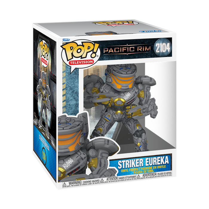 Funko Pop Super: Titanes del Pacifico - Striker Eureka 6 Pulgadas