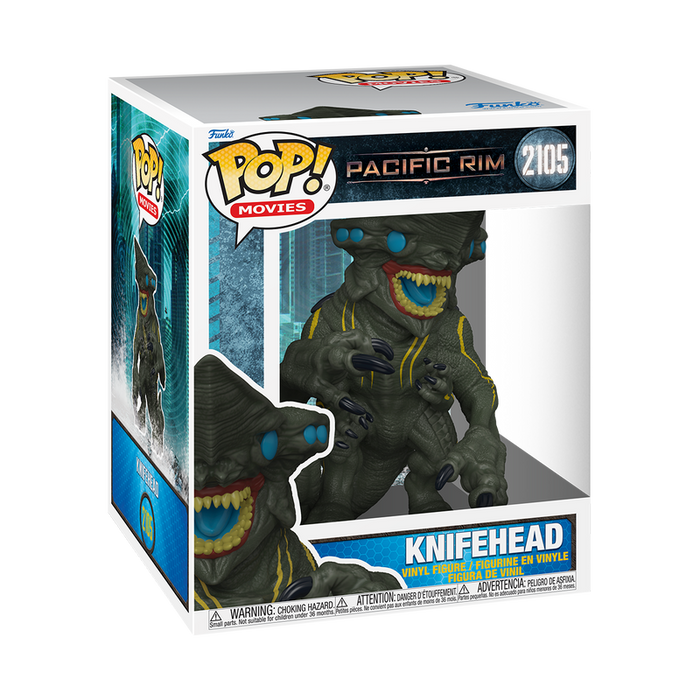 Funko Pop Super: Titanes del Pacifico - Knifehead 6 Pulgadas