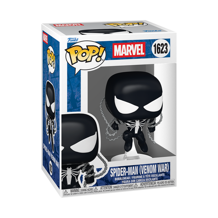 Funko Pop Marvel: Venom - Symbiote Spiderman con cadenas