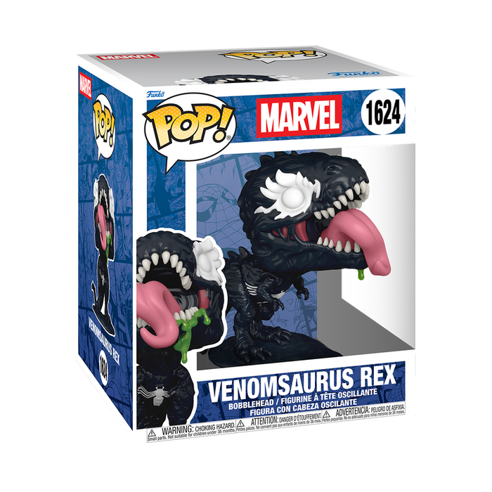 Funko Pop Super: Venom - Venomized T Rex 6 Pulgadas