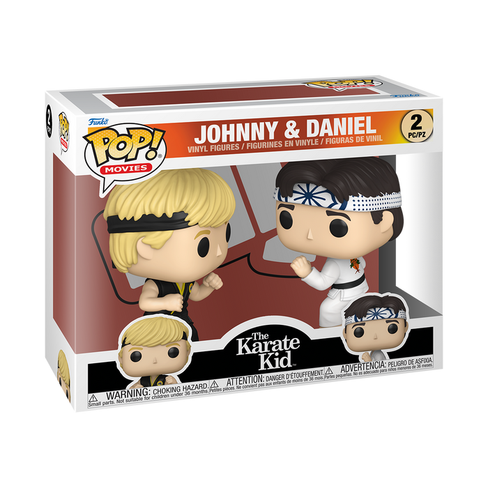 Funko Pop Movies: Karate Kid - Johnny & Daniel 2 Pack