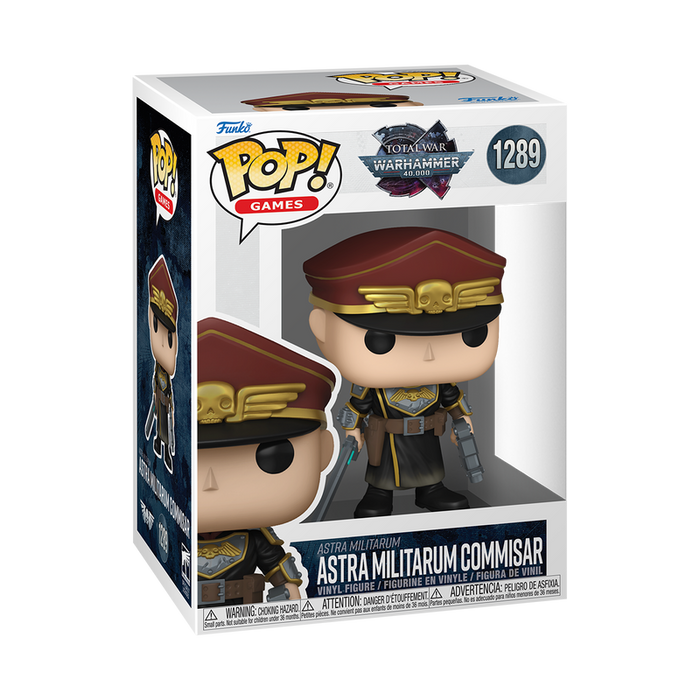 Funko Pop Games: Warhammer - Astra Militarum Comisario