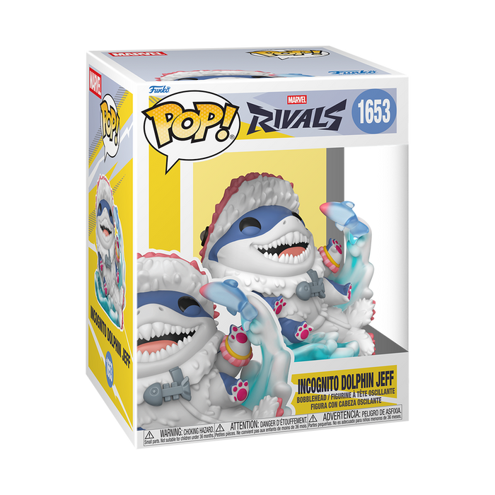 Funko Pop Games: Marvel Rivals - Jeff skin Delfin