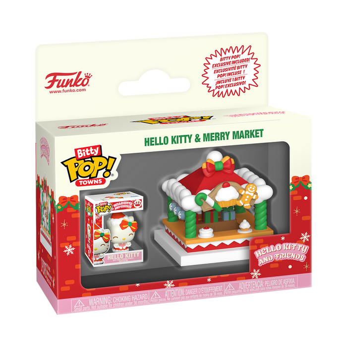 Funko Bitty Pop Town: Hello Kitty Navidad - Merry Market