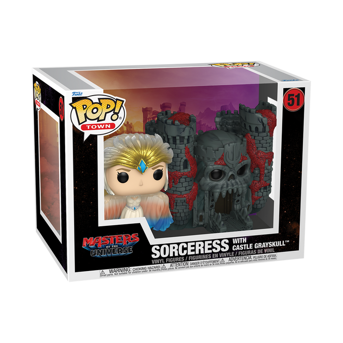 Funko Pop Town: Masters of the Universe - Castillo de Greyskull con Sorceress