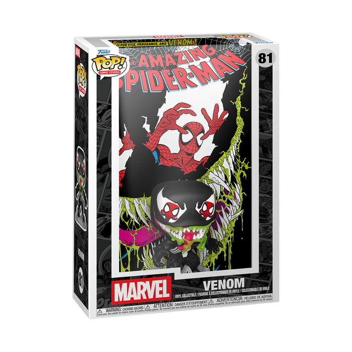 Funko Pop Comic Cover: Marvel Amazing Spiderman - Portada Venom Num 346