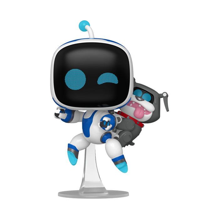 Funko Pop Games: Astro Bot - Astro con Barkster el Bulldog