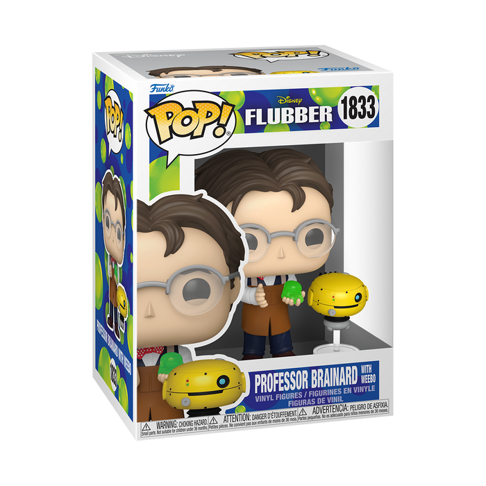 Funko Pop & Buddy: Flubber - Profesor con Weebo