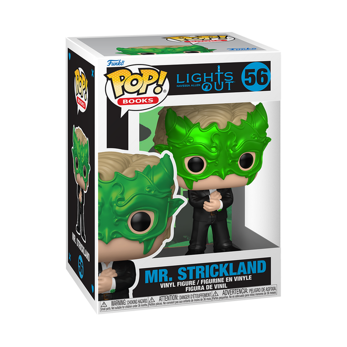 Funko Pop Books: Into the Darkness - Mr Strickland