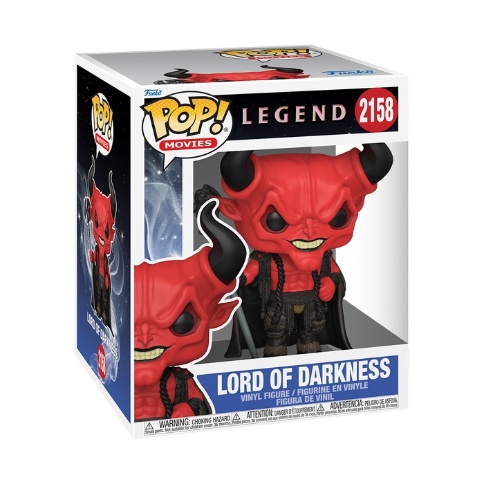 Funko Pop Super: Legend - Lord Of Darkness 6 Pulgadas