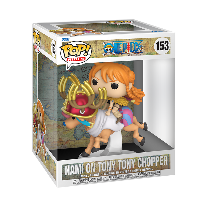 Funko Pop Rides Deluxe: One Piece - Nami en Chopper Elbaph