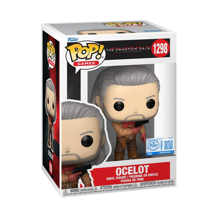 Funko Pop Games: MGS - Revolver Ocelot Exclusivo