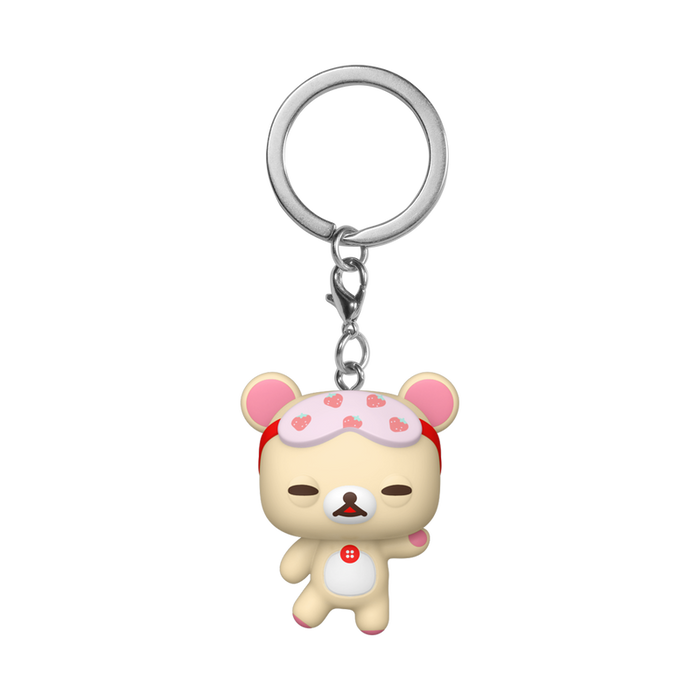 Funko Pop Keychain: Rilakkuma - Korilakkuma Sleepy Exclusivo