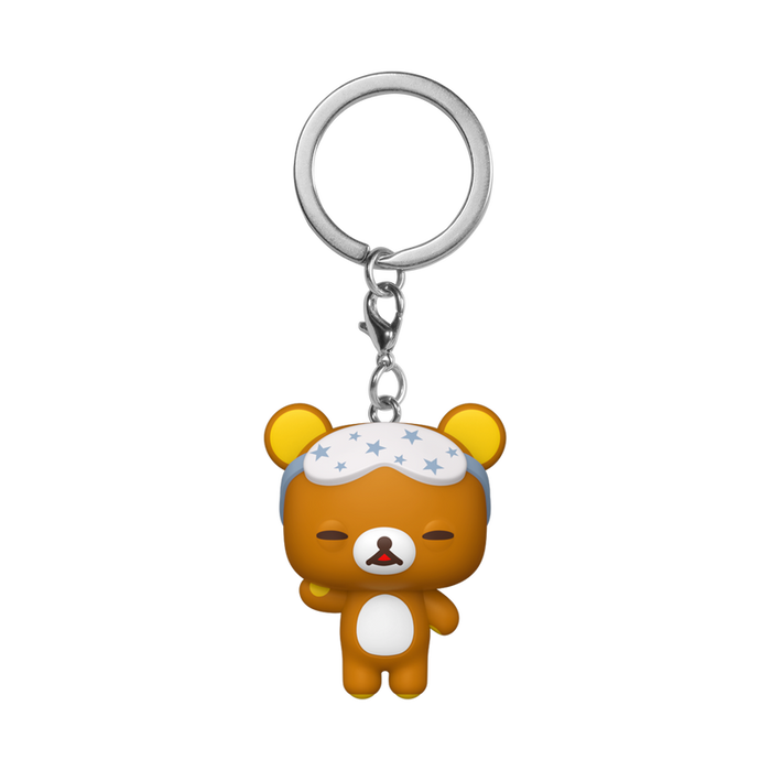 Funko Pop Keychain: Rilakkuma - Rilakkuma Sleepy Exclusivo