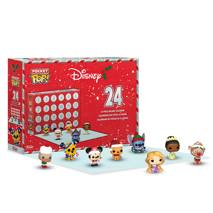 Funko Pop Pocket Countdown Calendar: Disney - Calendario Navidad 24 dias