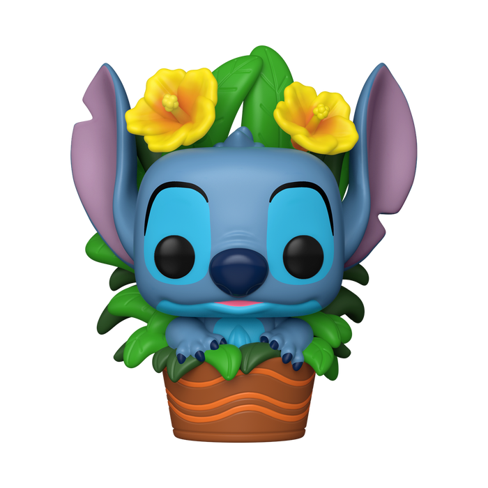 Funko Pop Premium: Lilo y Stitch - Stitch con plantas