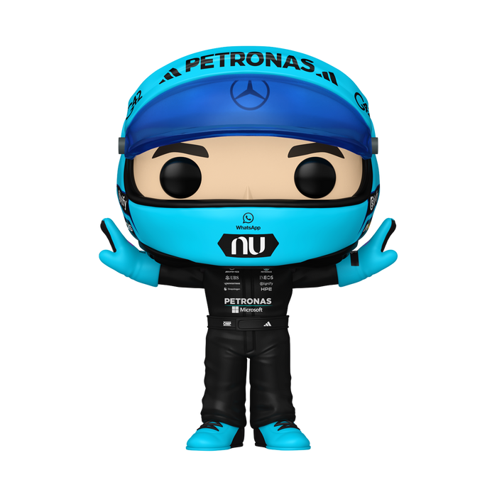 Funko Pop Racing: F1 Mercedes Benz - George Russell celebrando