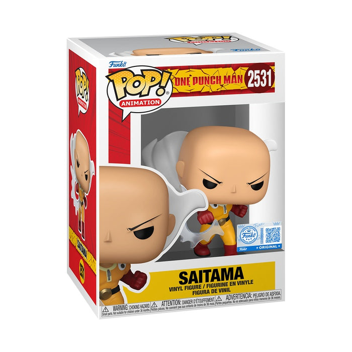 Funko Pop Animation: One Punch Man - Saitama golpe serio Specialty