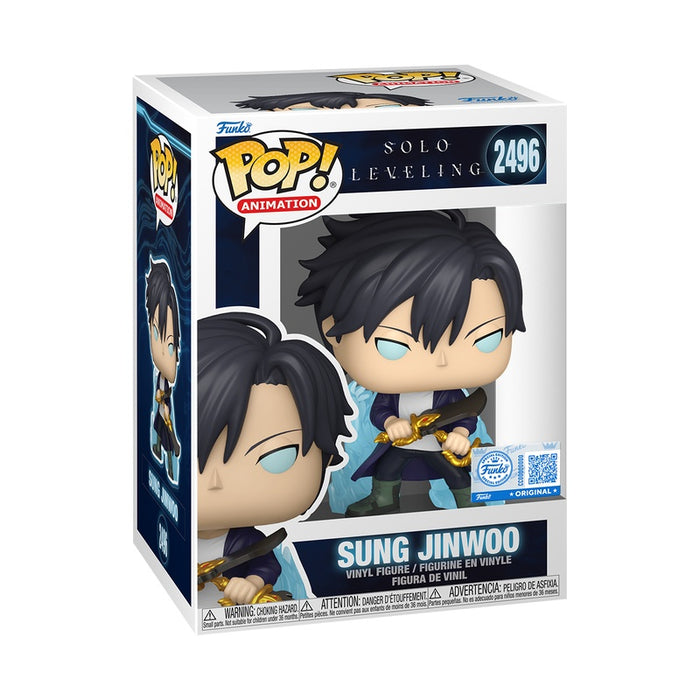 Funko Pop Animation: Solo Leveling - Jinwoo con Aura Exclusivo