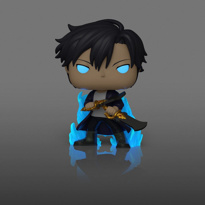 Funko Pop Animation: Solo Leveling - Jinwoo con Aura Exclusivo