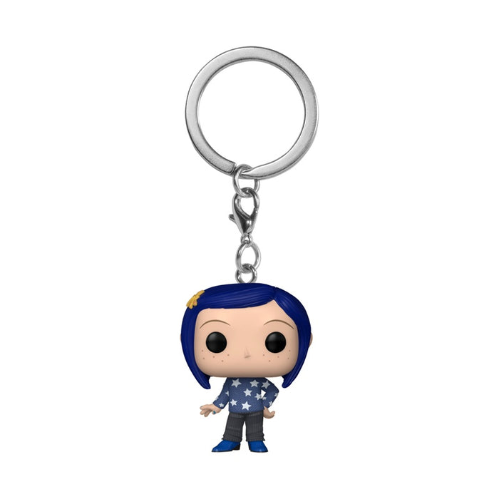 Funko Pop Keychain: Coraline - Coraline Sweater Llavero Exclusivo