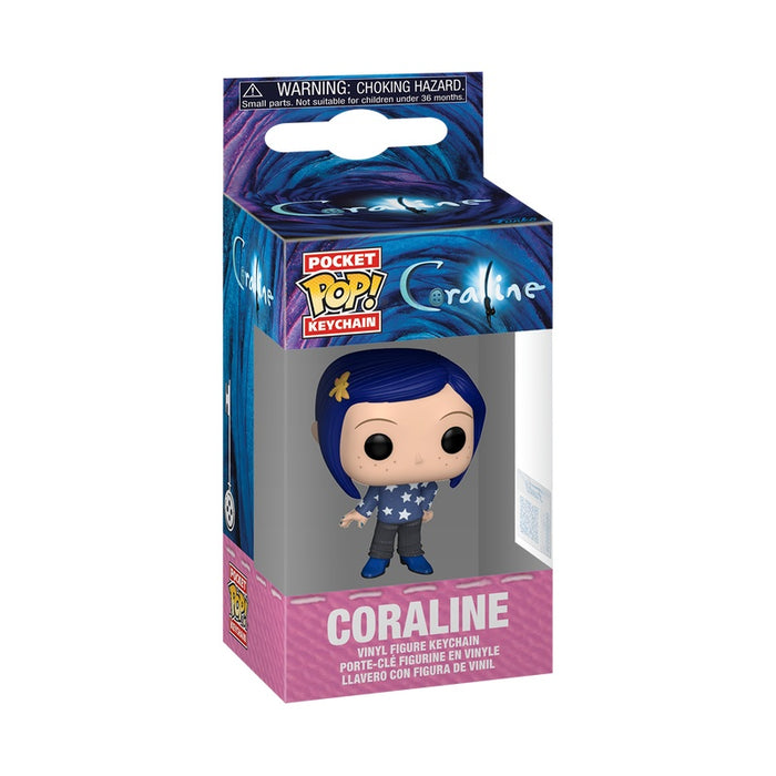 Funko Pop Keychain: Coraline - Coraline Sweater Llavero Exclusivo