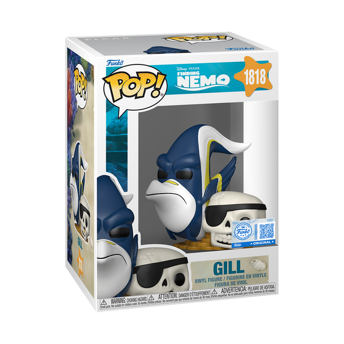 Funko Pop Disney: Buscando a Nemo - Gill Exclusivo