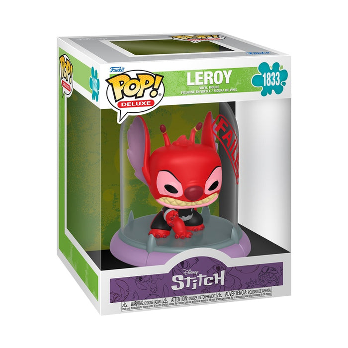 Funko Pop Deluxe: Lilo y Stitch - Leroy experiemento 629 Exclusivo