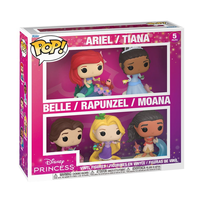 Funko Pop Animation: Disney Ultimate Princess 5 Pack