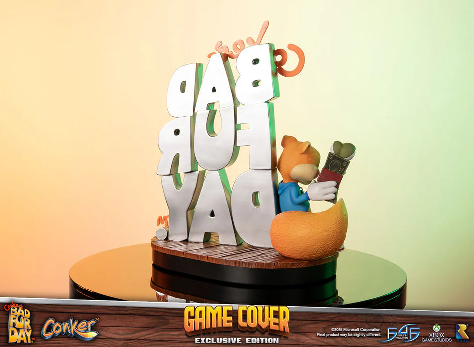 First 4 Figures: Conkers Bad Fur Day - Game Cover Exclusive Edition 17 Pulgadas