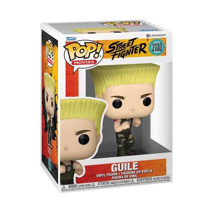 Funko Pop Movies: Street Fighter - Guile