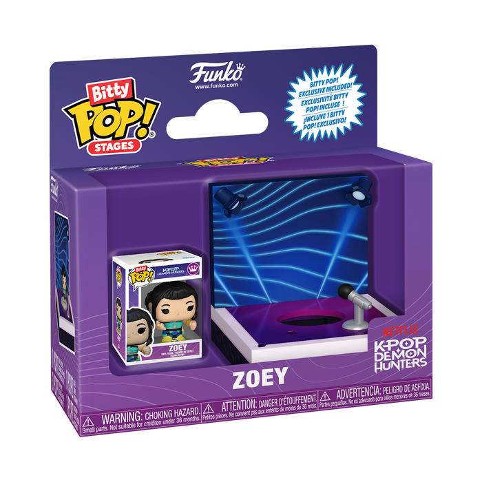 Funko Bitty Stages: Kpop Demon Hunters - Zoey