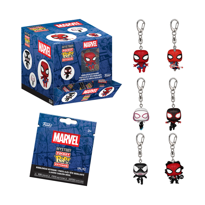 Funko Pop Keychain: Spider-Man - Unitario
