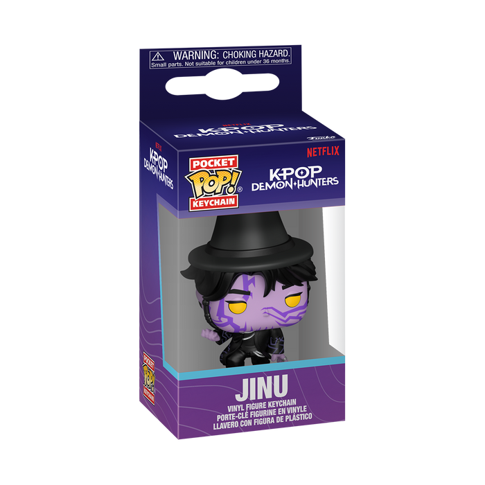 Funko Pop Keychains: K-Pop Demon Hunters - Jinu Demonio