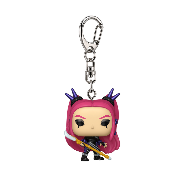 Funko Pop Keychains: K-Pop Demon Hunters - Mira traje de batalla