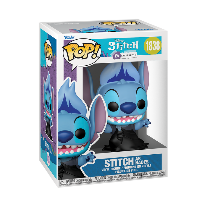 Funko Pop Disney: Lilo y Stitch - Stitch como Hades