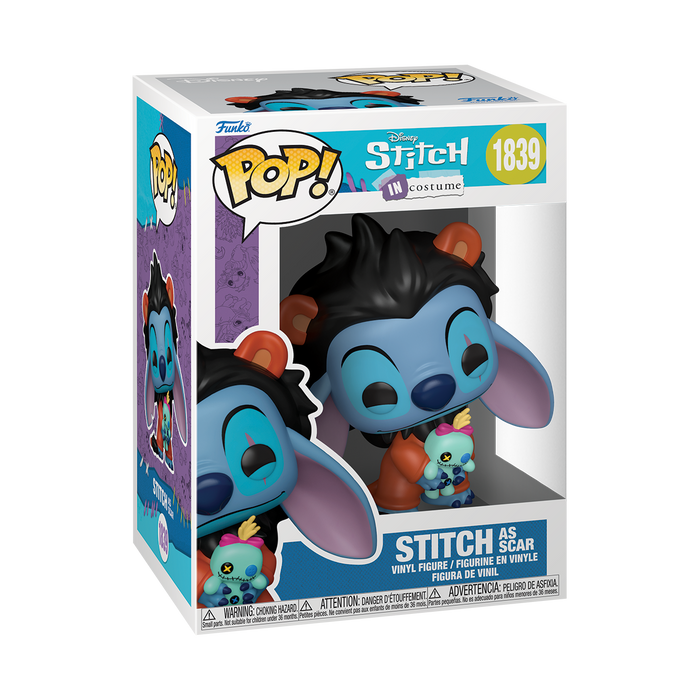 Funko Pop Disney: Lilo y Stitch - Stitch como Scar