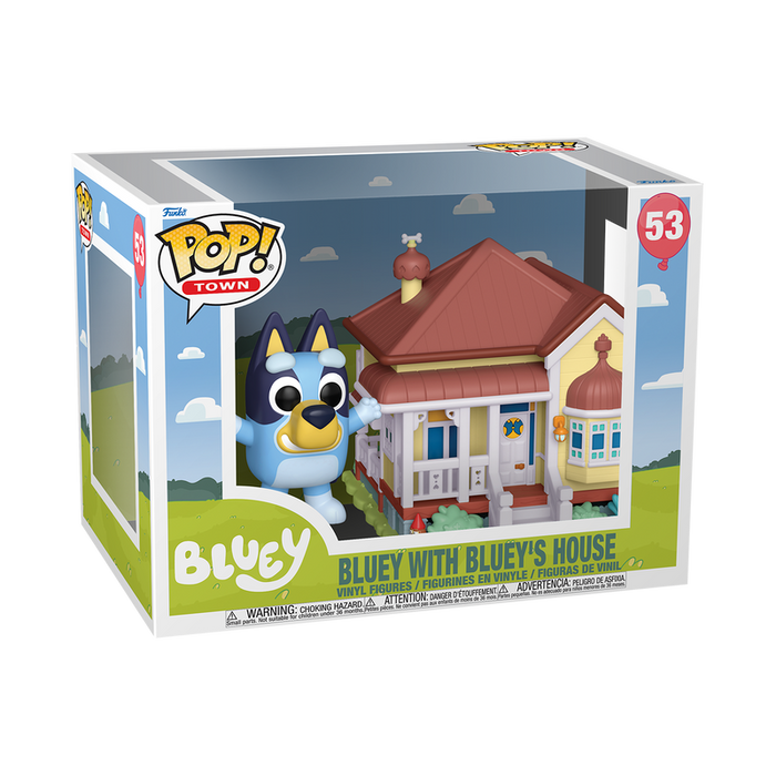 Funko Pop Town: Bluey - Heeler House con Bluey