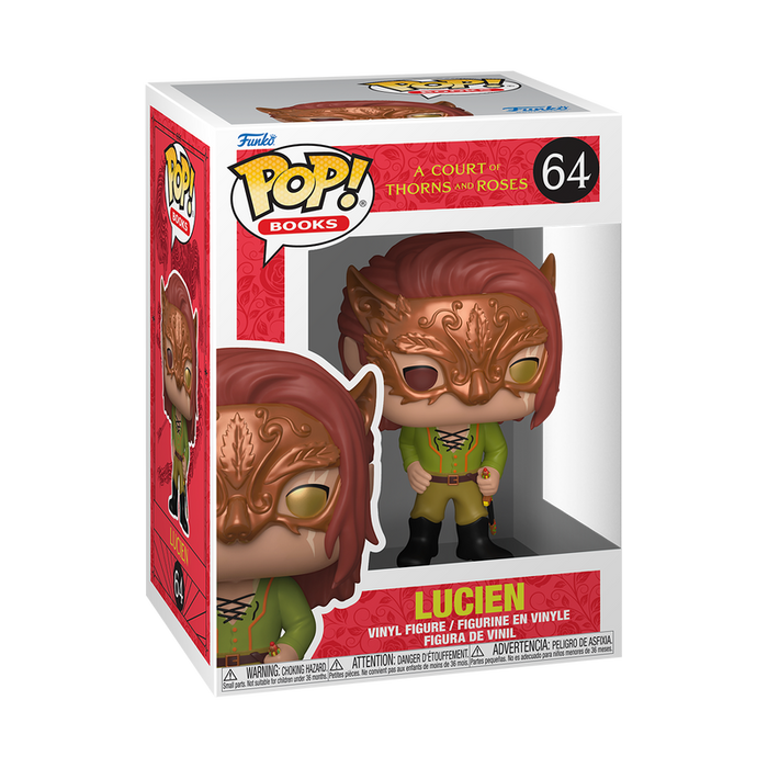 Funko Pop Books: A Court of Thornes and Roses - Lucien Vanserra Metalico