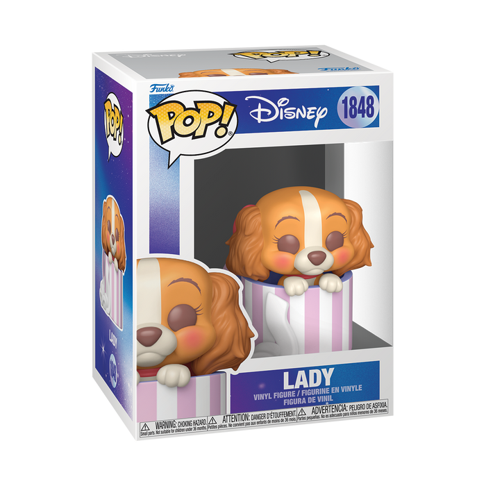 Funko Pop Disney: Disney Baby Animals - La dama en caja de sombrero