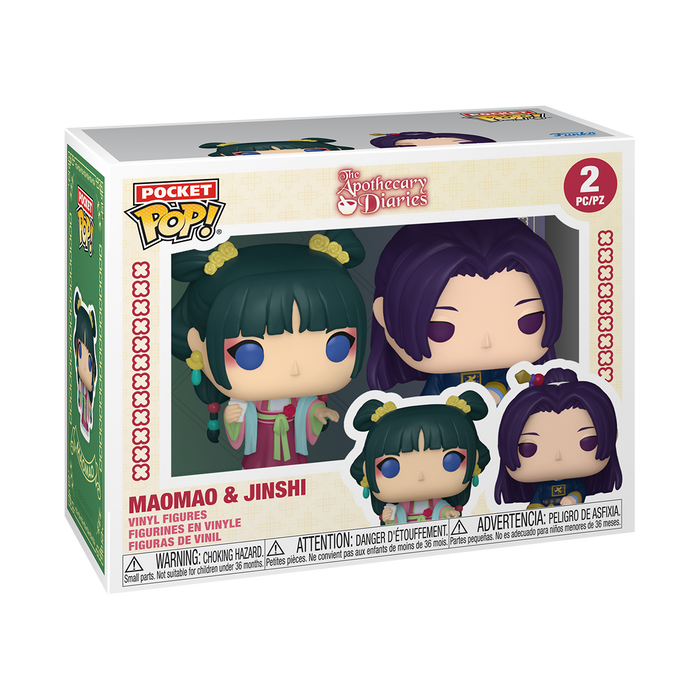 Funko Pocket Pop: The Apothecary Diaries - Maomao y Jinshi 2 Pack
