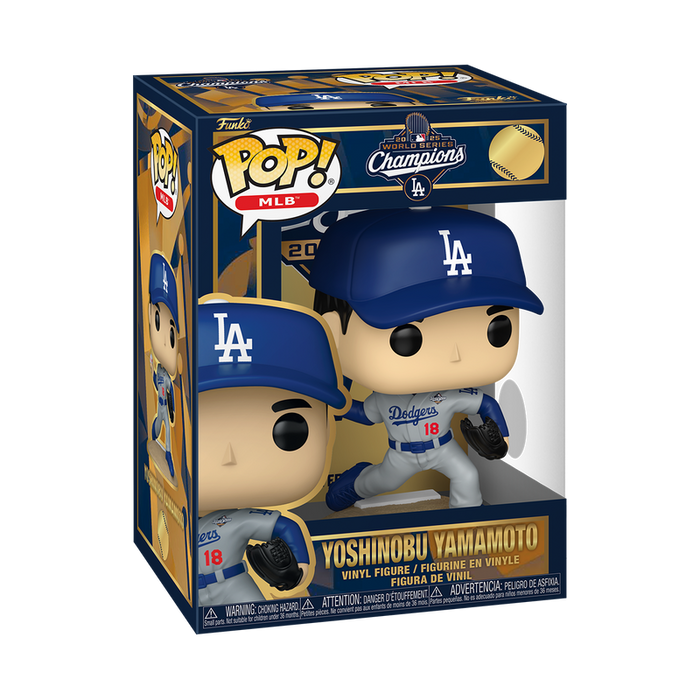 Funko Pop MLB: Dodgers - Yamamoto World Series MVP 25