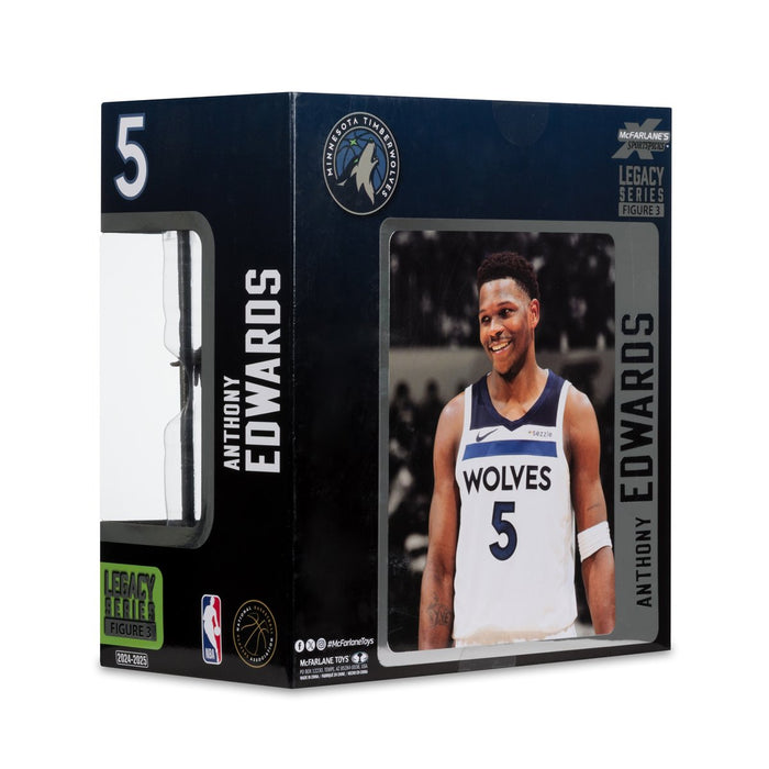 Mcfarlane NBA Posed Figures: Minnesota Timberwolves - Anthony Edwards