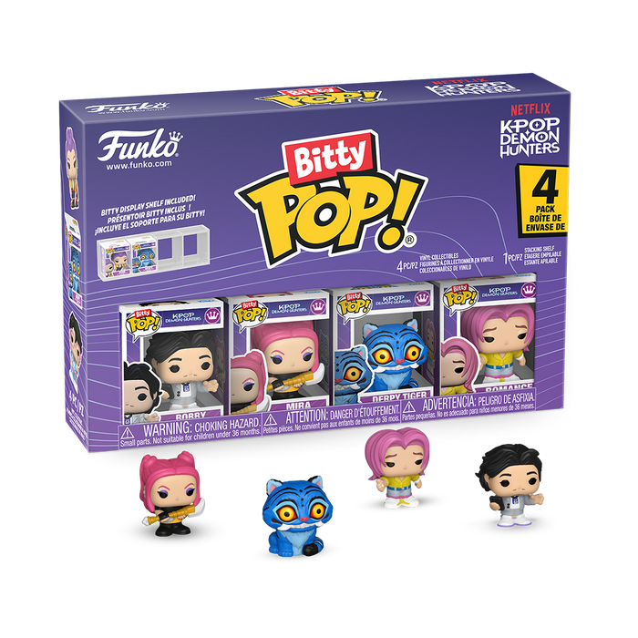 Funko Bitty Pop: K-Pop Demon Hunters - Mira 4 Pack