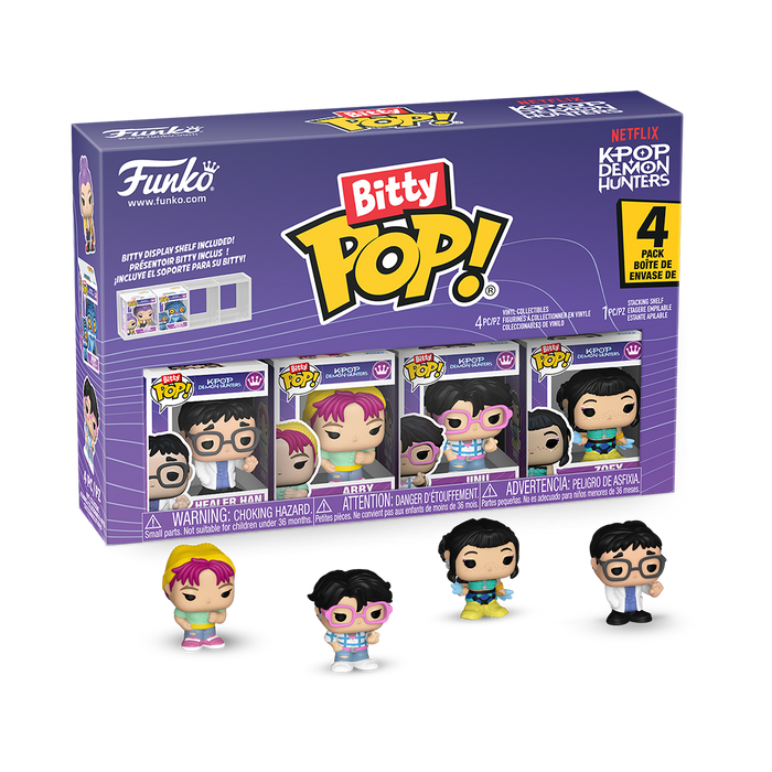 Funko Bitty Pop: K-Pop Demon Hunters - Zoey 4 Pack