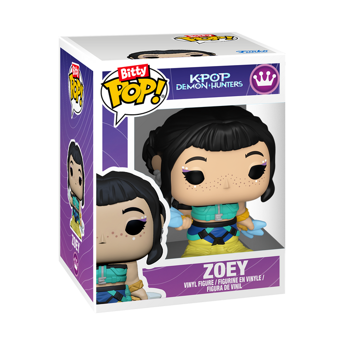 Funko Bitty Pop: K-Pop Demon Hunters - Zoey 4 Pack